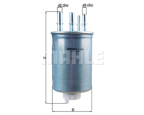 Фільтр паливний KOLBENSCHMIDT KL1044