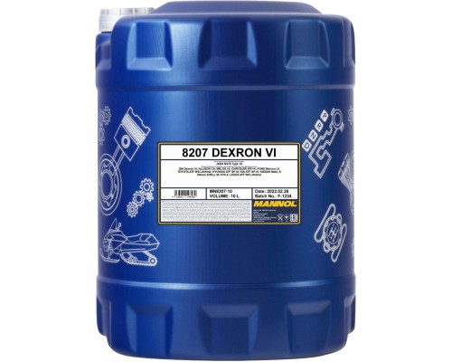 Трансмісійна олива Mannol DEXRON VI 10л (MN8207-10)