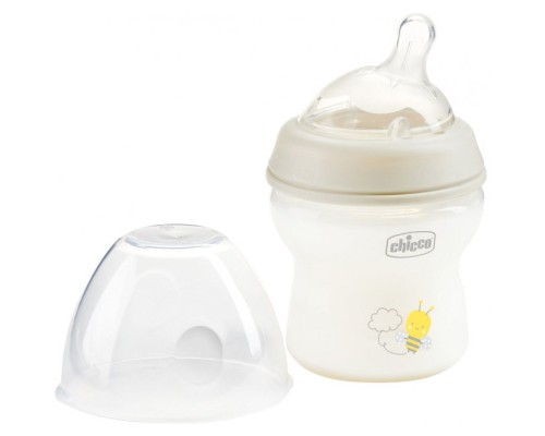 Пляшечка для годування Chicco Natural Feeling Color 150 мл +0 міс Беж (81311.30)