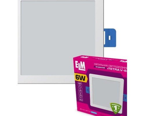 Світильник ELM Tetra V - 6 6500К (26-0061)