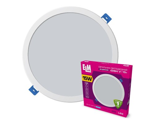 Світильник ELM Disk V - 15W 6500K (26-0060)
