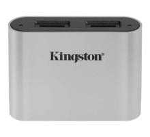 Зчитувач флеш-карт Kingston Workflow Dual-Slot microSDHC/XC UHS-II (WFS-SDC)