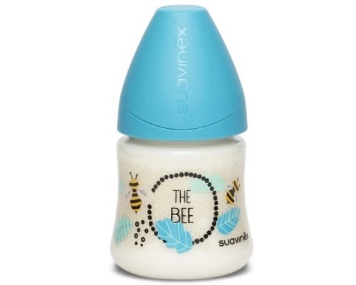 Пляшечка для годування Suavinex Крилаті історії 150 мл блакитна (304775)
