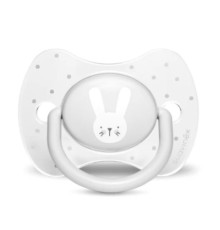 Пустушка Suavinex Hygge Затишні історії 0-6 міс. сірий зайчик (306593)