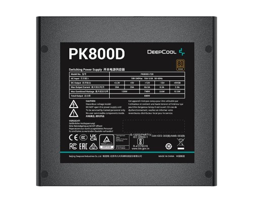 Блок живлення Deepcool 800W PK800D (R-PK800D-FA0B-EU)