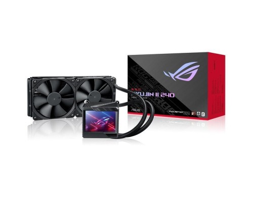 Система рідинного охолодження ASUS ROG RYUJIN II 240 LGA 115x,1700, 2011, 2011-3, 2066AMD AM4, TR4* OLED-дисплей вентил (90RC00A0-M0UAY0)