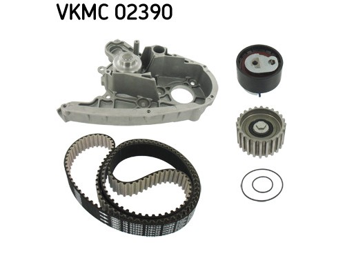 Комплект ременя ГРМ з помпой SKF VKMC 02390