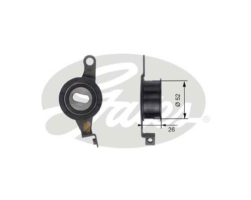 Ролик натягувача ременя Gates T41143