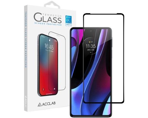 Скло захисне ACCLAB Full Glue MOTO EDGE 30 Pro 5G (1283126528545)