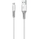 Дата кабель USB 2.0 AM to Micro 5P 1.0m PD-B51m White Proda (PD-B51m-WH)