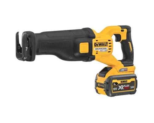 Шабельна пила DeWALT 54В XR FLEXVOLT Li-lon 2 Аг, 0 - 3000 ход/хв, 3.54 кг, кейс TSTAK (DCS389T2)
