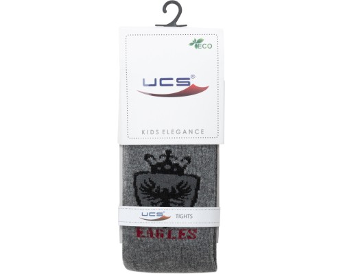 Колготки дитячі UCS Socks з емблемою (M0C0301-1251-3B-gray)