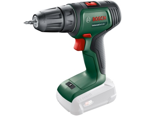 Шуруповерт Bosch UniversalDrill 18V, 2x1.5Ач, 40Нм, 440/1450 об/хв, ЗП, 1.2кг, кейс (0.603.9D4.002)