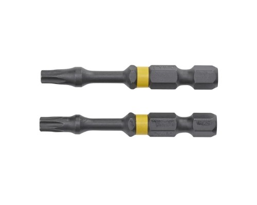 Набір біт DeWALT IMPACT TORSION, ударні, T20, L=50 мм, 2 шт + магнітний тримач (DT70537T)