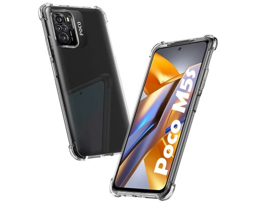 Чохол до мобільного телефона BeCover Anti-Shock Poco M5s Clear (708895)