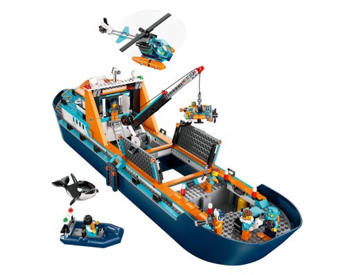 Конструктор LEGO City Арктичний дослідницький корабель 815 деталей (60368)