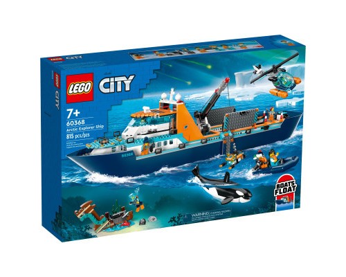 Конструктор LEGO City Арктичний дослідницький корабель 815 деталей (60368)