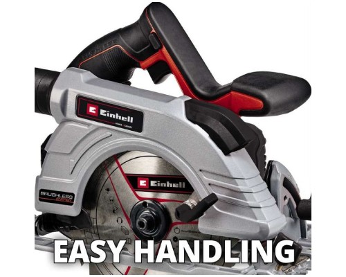 Дискова пила Einhell TE-CS 18/190 Li BL - Solo акум., PXC, 18В, диск 190х20 мм (без АКБ та ЗП) (4331210)