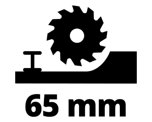 Дискова пила Einhell TE-CS 18/190 Li BL - Solo акум., PXC, 18В, диск 190х20 мм (без АКБ та ЗП) (4331210)
