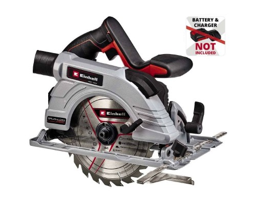 Дискова пила Einhell TE-CS 18/190 Li BL - Solo акум., PXC, 18В, диск 190х20 мм (без АКБ та ЗП) (4331210)