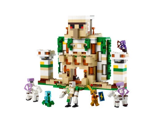 Конструктор LEGO Minecraft Фортеця «Залізний голем» 868 деталей (21250)