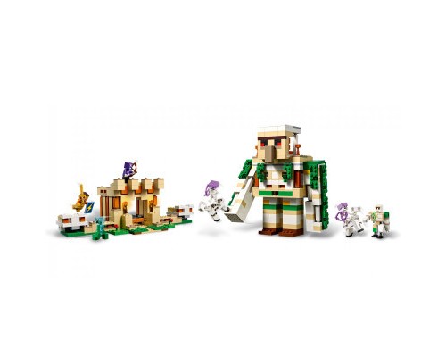 Конструктор LEGO Minecraft Фортеця «Залізний голем» 868 деталей (21250)