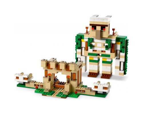 Конструктор LEGO Minecraft Фортеця «Залізний голем» 868 деталей (21250)