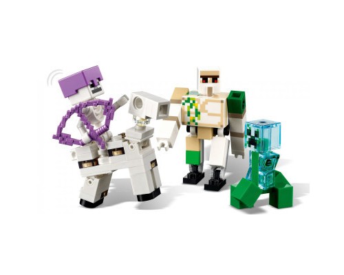 Конструктор LEGO Minecraft Фортеця «Залізний голем» 868 деталей (21250)