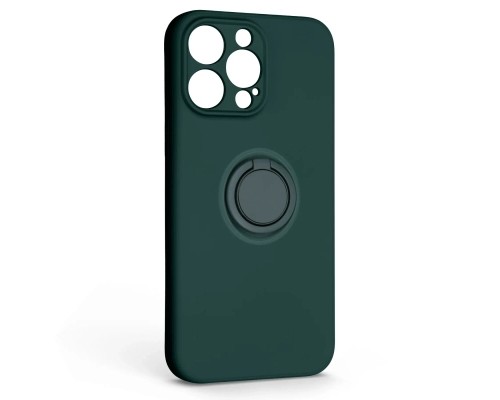 Чохол до мобільного телефона Armorstandart Icon Ring Apple iPhone 14 Pro Max Dark Green (ARM68724)