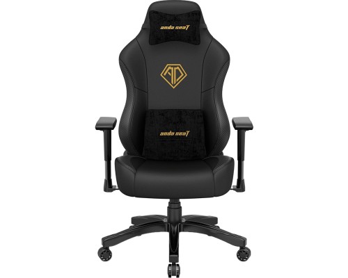 Крісло ігрове Anda Seat Phantom 3 Size L Black/Gold (AD18Y-06-B-PV/C)