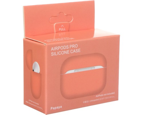 Чохол для навушників Armorstandart Ultrathin Silicone Case для Apple AirPods Pro Papaya (ARM55966) Чохол для навушників Armorstandart Ultrathin Silicone Case для Apple AirPods Pro Papaya (ARM55966)