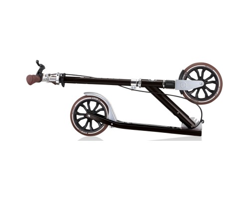 Самокат Globber NL205 Deluxe з ручним гальмом Чорний (685-120)