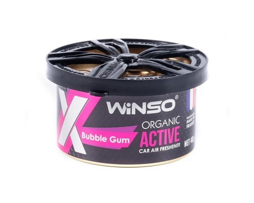 Ароматизатор для автомобіля WINSO Organic X Active Bubble Gum (533660) 