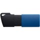 USB флеш накопичувач Kingston 2x64GB DataTraveler Exodia M Black/Blue USB 3.2 (DTXM/64GB-2P) 