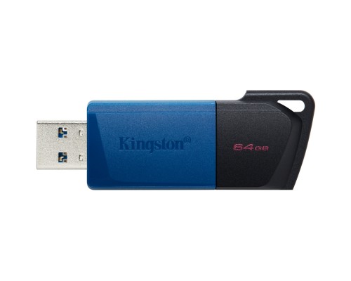 USB флеш накопичувач Kingston 2x64GB DataTraveler Exodia M Black/Blue USB 3.2 (DTXM/64GB-2P) 