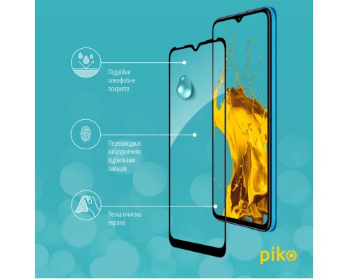 Скло захисне Piko Full Glue Infinix Smart 6 (1283126523946)