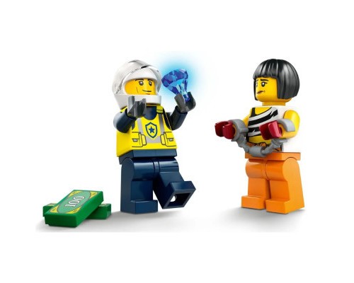 Конструктор LEGO City Переслідування маслкара на поліцейському автомобілі 213 деталей (60415)