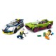 Конструктор LEGO City Переслідування маслкара на поліцейському автомобілі 213 деталей (60415)