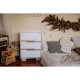 Комод-пеленатор Angelo Loft 60 см біло-мокко 60х51х90 (19025)