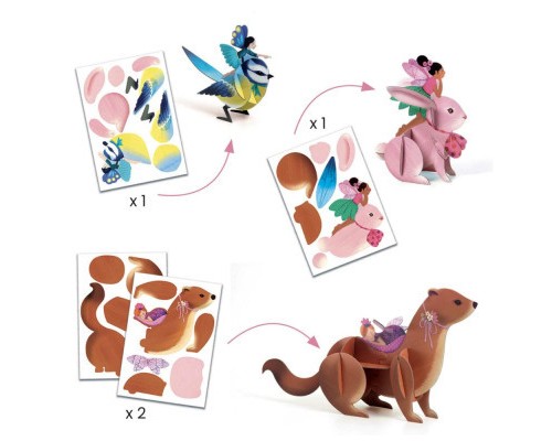 Набір для творчості Djeco Казкова скринька (DJ09332)