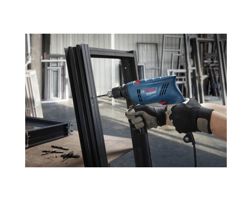 Дриль Bosch GSB 600, 600Вт, 1-10 мм, 3000 об/хв, 48000 уд/хв (0.601.1A0.320)