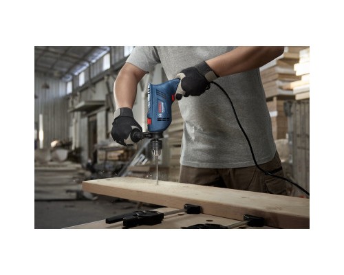 Дриль Bosch GSB 600, 600Вт, 1-10 мм, 3000 об/хв, 48000 уд/хв (0.601.1A0.320)