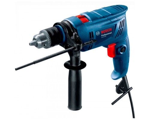 Дриль Bosch GSB 600, 600Вт, 1-10 мм, 3000 об/хв, 48000 уд/хв (0.601.1A0.320)