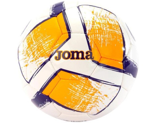 М'яч футбольний Joma Dali II білий, помаранчевий Уні 4 400649.214 (8445757552174)