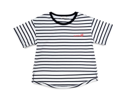 Футболка дитяча Breeze в смужку (18971-134G-white)