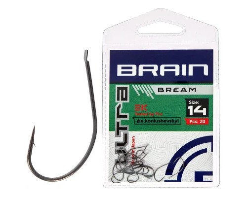 Гачок Brain Ultra Bream 14 (20шт/уп) (1858.52.57)