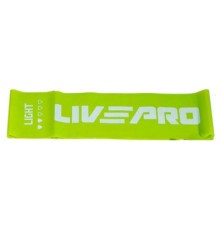 Еспандер LivePro Fitness Band Light LP8415-L зелений Уні 200х15см (4,5кг) (6951376153668)