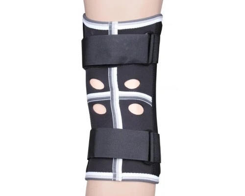 Фіксатор коліна LiveUp Knee Support LS5762-L чорний Уні L (6951376182408)