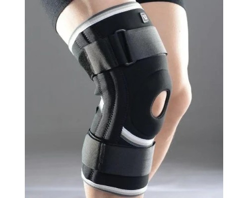 Фіксатор коліна LiveUp Knee Support LS5762-L чорний Уні L (6951376182408)