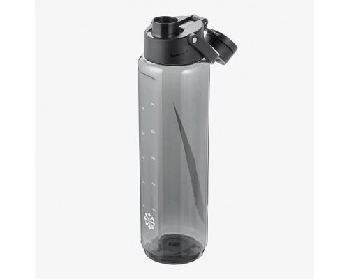 Пляшка для води Nike TR Renew Recharge Chug Bottle 32 OZ антрацит, чорний, білий 946 мл N.100.7638.072.32 (887791733269)